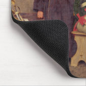 詐欺師(キャンバス) (組の1の油- 19572を見て下さい マウスパッド (コーナー)