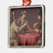 詐欺師 メタルオーナメント (左)