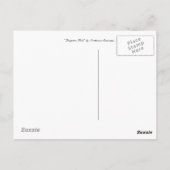 詐欺滝 ポストカード (裏面)