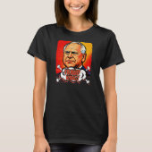 詐欺王ティム・ウォルツ・ポップアート Tシャツ (正面)
