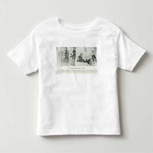 詐欺的なパン屋1293年 トドラーTシャツ (正面)