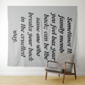 詐欺的な絆：家族の中での裏切りの痛み タペストリー (インサイチュ(横))