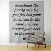 詐欺的な絆：家族の中での裏切りの痛み タペストリー (インサイチュ)