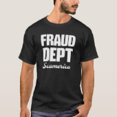 詐欺部 Tシャツ (正面)