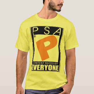 評価されるPSA Tシャツ