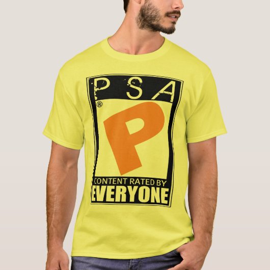 評価されるPSA Tシャツ (正面)