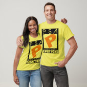 評価されるPSA Tシャツ (ユニセックス)