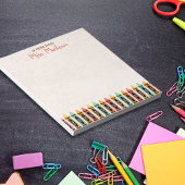 評価の上でCrayを取得先生 ノートパッド