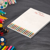 評価の上でCrayを取得先生 ノートパッド