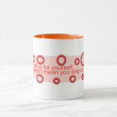 評価の段階 マグカップ (中央)