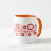 評価の段階 マグカップ (正面右)