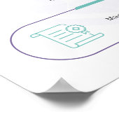 評価の簡易ポスター ポスター (角)