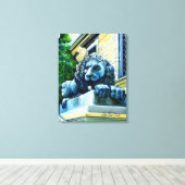 評価の網 キャンバスプリント (インサイチュ (ウッドフロア))