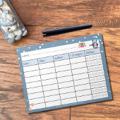 評価メモ読帳を使用したKid Winterのログ ノートパッド