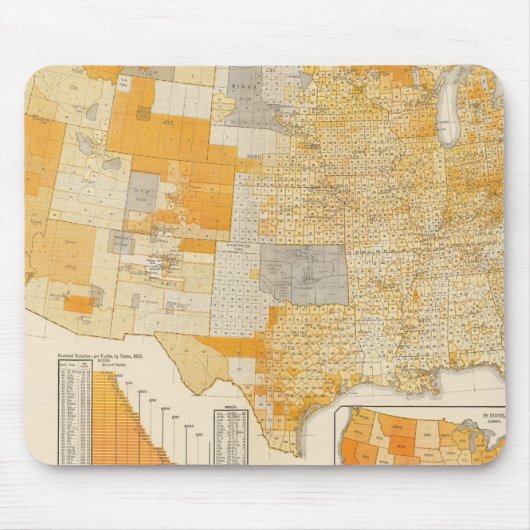 評価対象国 マウスパッド (正面)