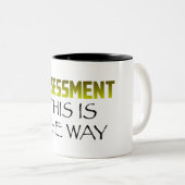 評価：これはMugの方法である ツートーンマグカップ (正面右)