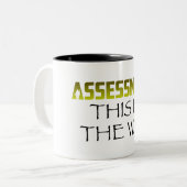 評価：これはMugの方法である ツートーンマグカップ (正面左)