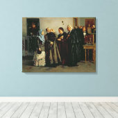 評決『無罪』、1882年 キャンバスプリント (インサイチュ (ウッドフロア))