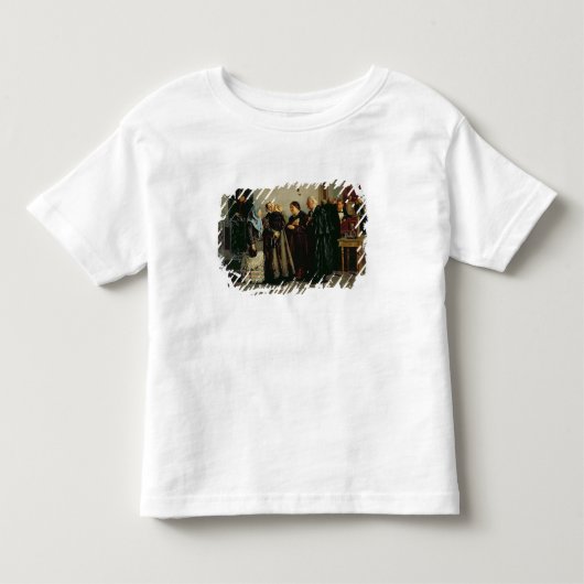 評決、「」罪がない、1882年 トドラーTシャツ (正面)