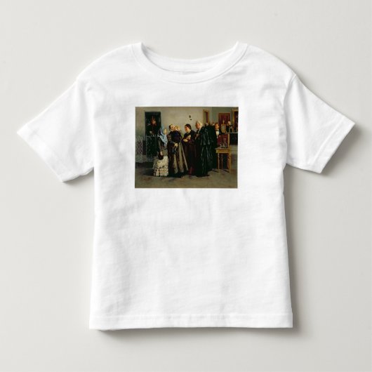 評決、「」罪がない、1882年 トドラーTシャツ (正面)
