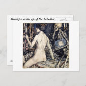 評論家の郵便はがき ポストカード (正面/裏面)