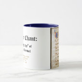 詠唱manuscript.jpgのグレゴリオ暦の詠唱: 、"CU… マグカップ (中央)