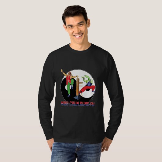 詠春拳 Tシャツ (正面フル)