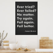 試した事は?失敗した事は? ポスター (キッチン)