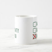 試してみた コーヒーマグカップ (中央)