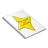 試してみた – 黄色い星 ノートブック (右側)