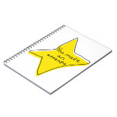 試してみた – 黄色い星 ノートブック (左側)