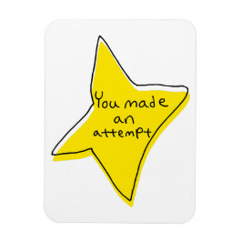 試してみた – 黄色い星 マグネット