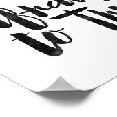 試してみることを恐れてはいけない ポスター (角)