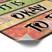 試してみるのが安全だやる気を起こさせる-インスパイアの芸術 ポスター (角)