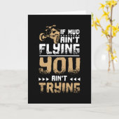 試しもしてみ飛んでいるよう、ATVクアッド カード (黄色い花)