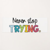 試しストップない ヨガマット (正面(横))