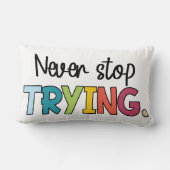 試しストップない ランバークッション (裏面)