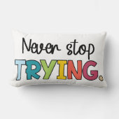 試しストップない ランバークッション (正面)