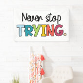 試しストップない 横断幕 (インサイチュ)