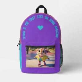 試すことは最初のステップ… プリントバックパック