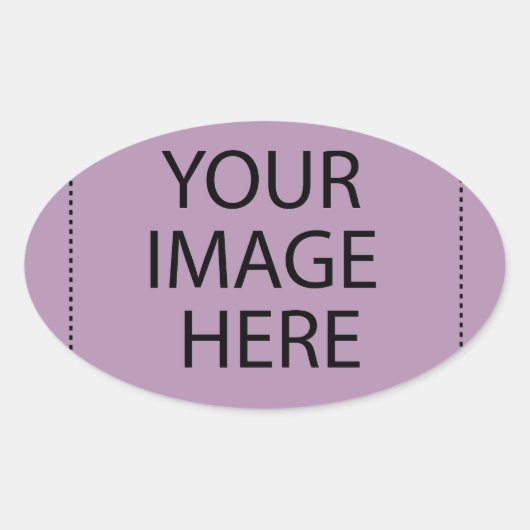 （試す） 楕円形シール (正面)