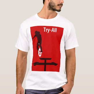 試みすべての一輪車(グラハムBurnett) Tシャツ