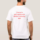 試みすべての一輪車(グラハムBurnett) Tシャツ (裏面)