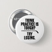 試みの損失(ホッケー) 缶バッジ (正面&裏面)