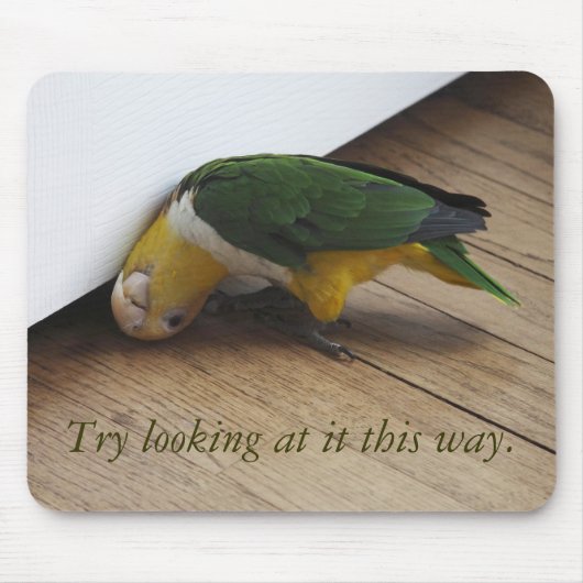 試みの見ること マウスパッド (正面)