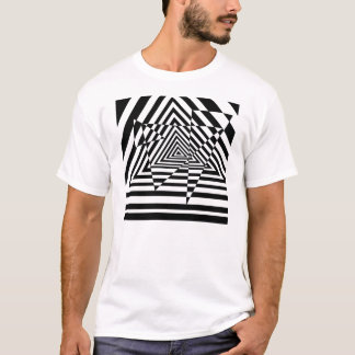 試みる三角形のカジノの錯覚 Tシャツ