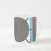 試作日本の品 フロストグラスマグカップ (正面右)