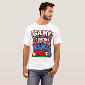 試合に出たい Tシャツ (正面フル)