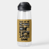 試合のジュニア・ボーイズ・テニス・キング ウォーターボトル (背面)