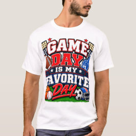 試合の日が大好き Tシャツ